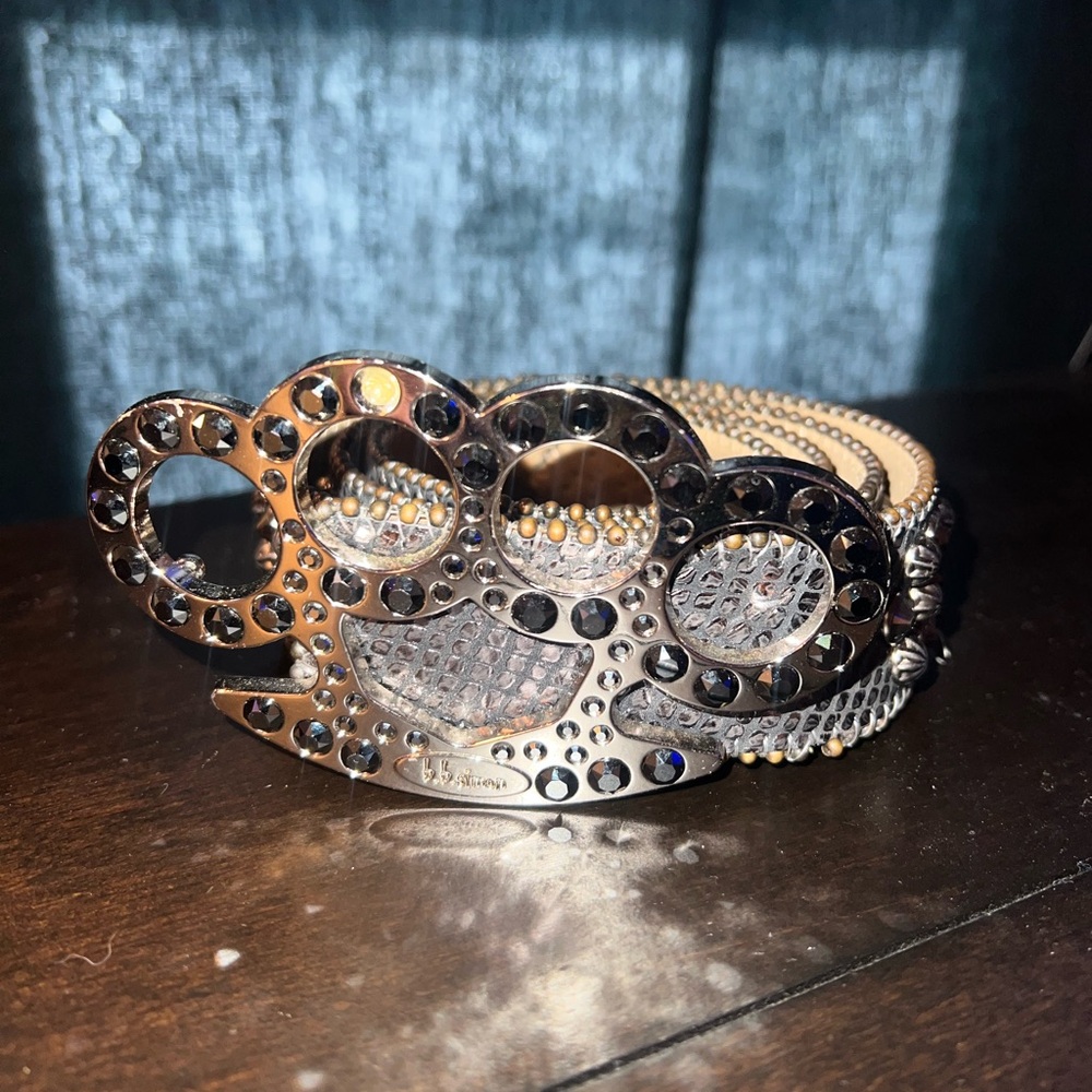 B.B. Simon Brass knuckle belt
